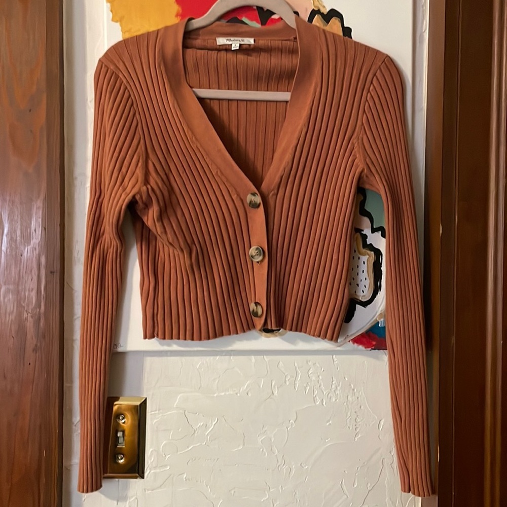 Madewell Cropped Sweater